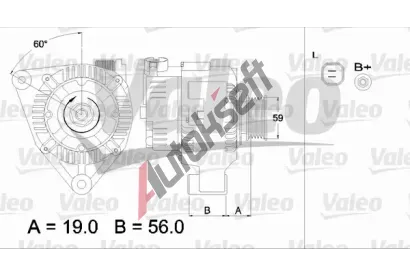 VALEO Alterntor VA 437345, 437345