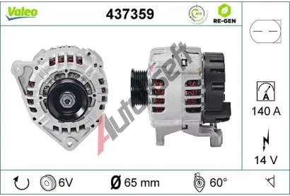 VALEO Alterntor VA 437359, 437359