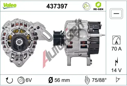 VALEO Altern�tor VA 437397, 437397