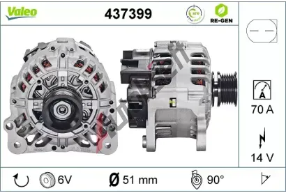 VALEO Alterntor VA 437399, 437399