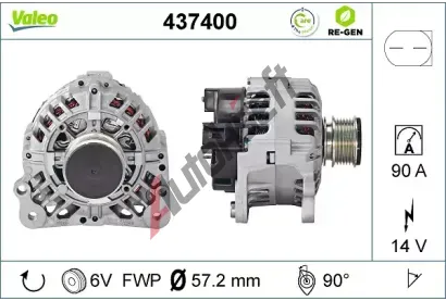 VALEO Alterntor VA 437400, 437400