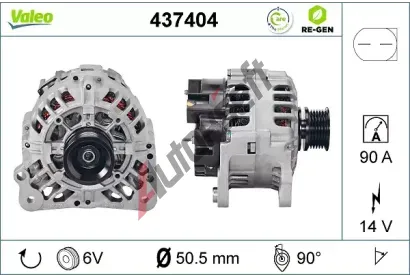 VALEO Alterntor VA 437404, 437404