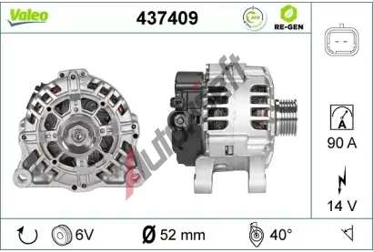 VALEO Altern�tor VA 437409, 437409