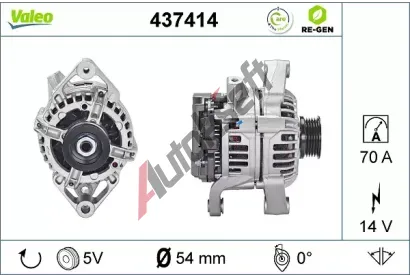 VALEO Alterntor VA 437414, 437414