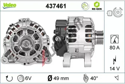 VALEO Alterntor VA 437461, 437461