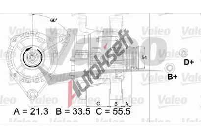 VALEO Altern�tor VA 437466, 437466