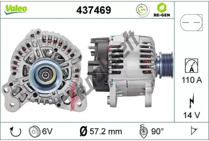 VALEO Alterntor VA 437469, 437469