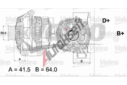 VALEO Alterntor VA 437475, 437475