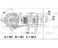 Altern�tor&nbsp;VALEO&nbsp;&dash;&nbsp;VA 437492