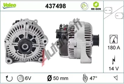 VALEO Alterntor VA 437498, 437498