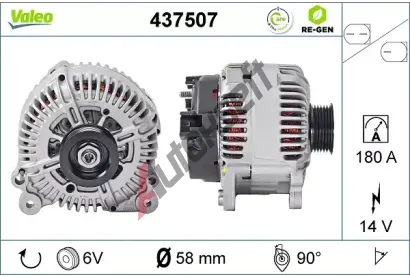 VALEO Alterntor VA 437507, 437507