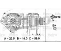 VALEO Alterntor VA 437513, 437513