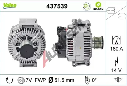 VALEO Alterntor VA 437539, 437539