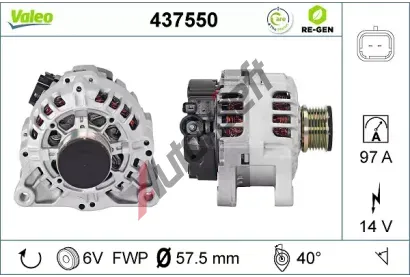 VALEO Alterntor VA 437550, 437550