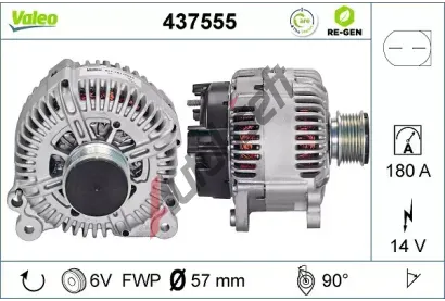 VALEO Alterntor VA 437555, 437555