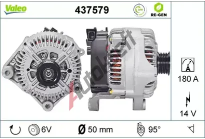 VALEO Alterntor VA 437579, 437579