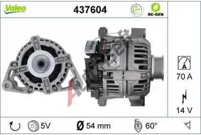 VALEO Altern�tor VA 437604, 437604