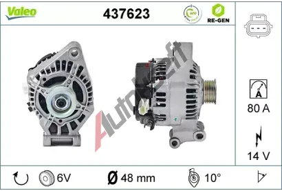 VALEO Alterntor VA 437623, 437623