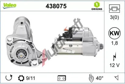 VALEO Start�r VA 438075, 438075