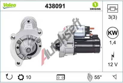 VALEO Startr VA 438091, 438091