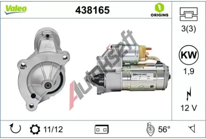 VALEO Startr VA 438165, 438165