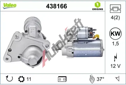 VALEO Start�r VA 438166, 438166