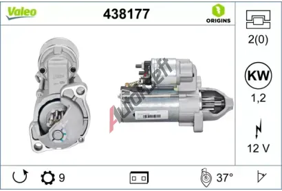 VALEO Startér VA 438177, 438177 VALEO Startér VA 438177, 438177