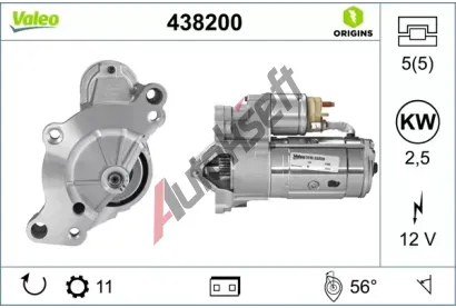 VALEO Startr VA 438200, 438200