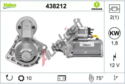 VALEO Startr VA 438212, 438212