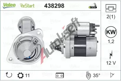 VALEO Startr VA 438298, 438298