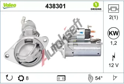 VALEO Startr VA 438301, 438301