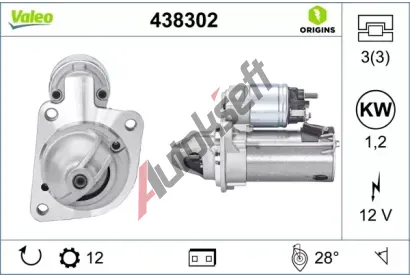 VALEO Startr VA 438302, 438302