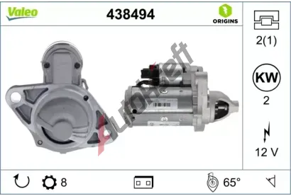 VALEO Startér VALEO ORIGINS NEW VA 438494, 438494 VALEO Startér VALEO ORIGINS NEW VA 438494, 438494