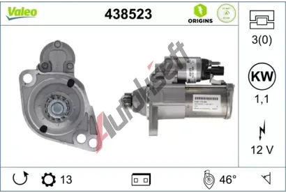 VALEO Startr VALEO ORIGINS NEW STOP&START VA 438523, 438523