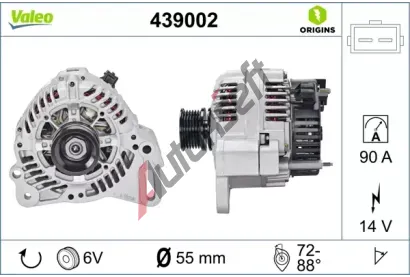 VALEO Alterntor VA 439002, 439002