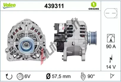 VALEO Alterntor VA 439311, 439311