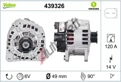VALEO Alterntor VA 439326, 439326