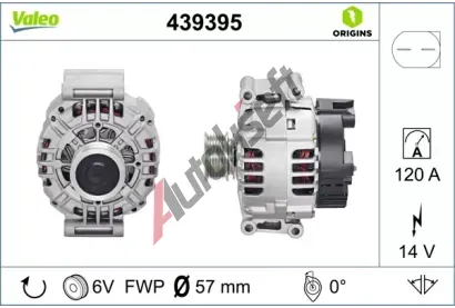 VALEO Altern�tor VA 439395, 439395