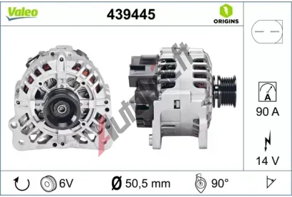 VALEO Alterntor VA 439445, 439445