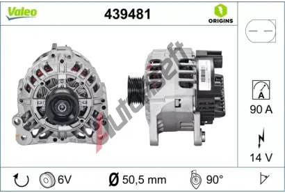 VALEO Alterntor VA 439481, 439481