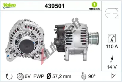 VALEO Alterntor VA 439501, 439501