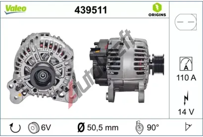 VALEO Alterntor VA 439511, 439511