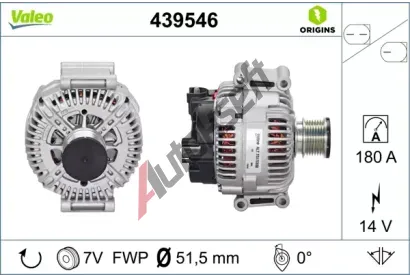 VALEO Alterntor VA 439546, 439546