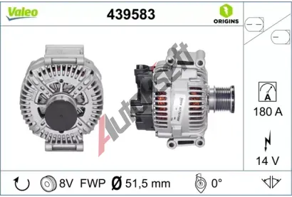 VALEO Alterntor VA 439583, 439583