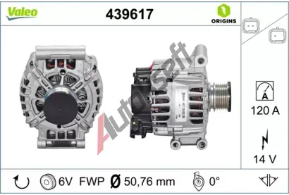 VALEO Alterntor VA 439617, 439617