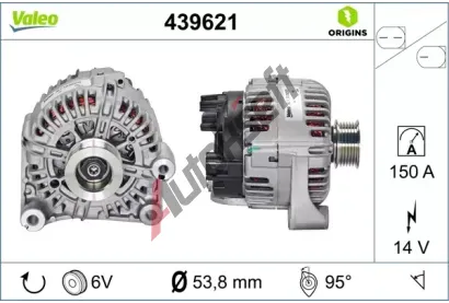 VALEO Alterntor VA 439621, 439621