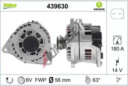 VALEO Alterntor VA 439630, 439630