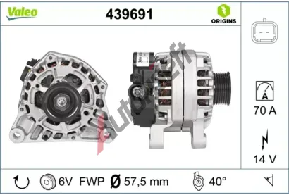 VALEO Alterntor VA 439691, 439691