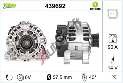 VALEO Alterntor VA 439692, 439692