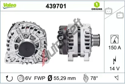 VALEO Alterntor VA 439701, 439701